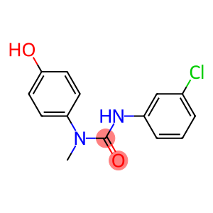 1-(3-chlorophenyl)-3-(4-hydroxyphenyl)-3-methylurea