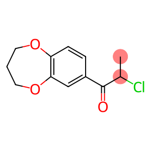 2-chloro-1-(3,4-dihydro-2H-1,5-benzodioxepin-7-yl)propan-1-one