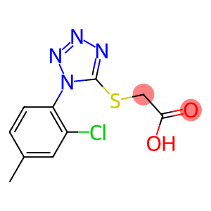 2-{[1-(2-chloro-4-methylphenyl)-1H-1,2,3,4-tetrazol-5-yl]sulfanyl}acetic acid