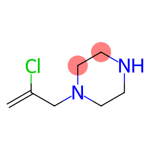 1-(2-chloroprop-2-enyl)piperazine