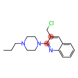 3-(chloromethyl)-2-(4-propylpiperazin-1-yl)quinoline