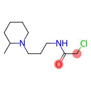 2-chloro-N-[3-(2-methylpiperidin-1-yl)propyl]acetamide