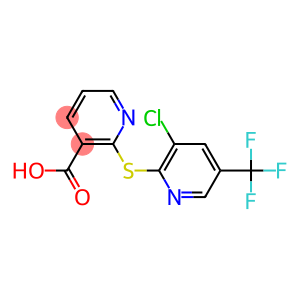 2-{[3-chloro-5-(trifluoromethyl)pyridin-2-yl]sulfanyl}pyridine-3-carboxylic acid