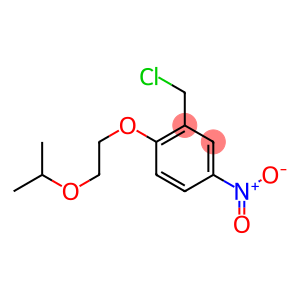 2-(chloromethyl)-4-nitro-1-[2-(propan-2-yloxy)ethoxy]benzene