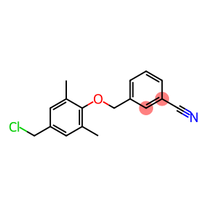 3-[4-(chloromethyl)-2,6-dimethylphenoxymethyl]benzonitrile