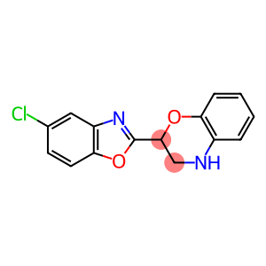 2-(5-chloro-1,3-benzoxazol-2-yl)-3,4-dihydro-2H-1,4-benzoxazine