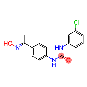 1-(3-chlorophenyl)-3-{4-[1-(hydroxyimino)ethyl]phenyl}urea