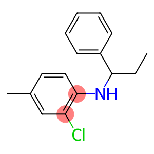 2-chloro-4-methyl-N-(1-phenylpropyl)aniline