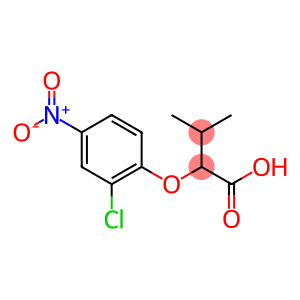 2-(2-chloro-4-nitrophenoxy)-3-methylbutanoic acid