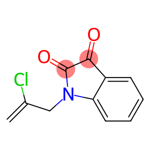 1-(2-chloroprop-2-en-1-yl)-2,3-dihydro-1H-indole-2,3-dione