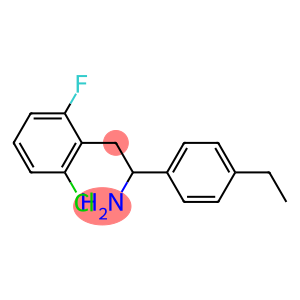 2-(2-chloro-6-fluorophenyl)-1-(4-ethylphenyl)ethan-1-amine