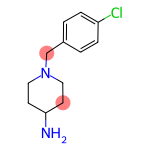 1-[(4-chlorophenyl)methyl]piperidin-4-amine