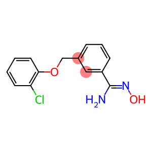 3-[(2-chlorophenoxy)methyl]-N'-hydroxybenzenecarboximidamide