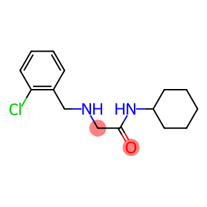 2-{[(2-chlorophenyl)methyl]amino}-N-cyclohexylacetamide