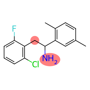 2-(2-chloro-6-fluorophenyl)-1-(2,5-dimethylphenyl)ethan-1-amine