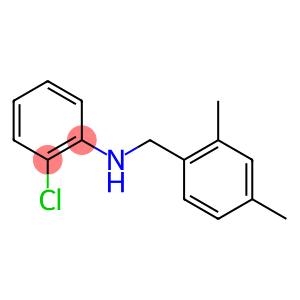 2-chloro-N-[(2,4-dimethylphenyl)methyl]aniline