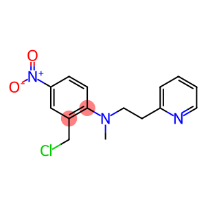 2-(chloromethyl)-N-methyl-4-nitro-N-[2-(pyridin-2-yl)ethyl]aniline