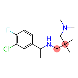 [1-(3-chloro-4-fluorophenyl)ethyl]({2-[(dimethylamino)methyl]-2-methylpropyl})amine
