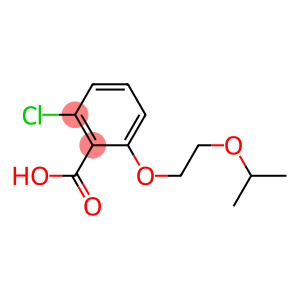 2-chloro-6-[2-(propan-2-yloxy)ethoxy]benzoic acid