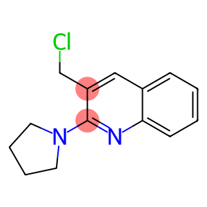 3-(chloromethyl)-2-(pyrrolidin-1-yl)quinoline