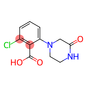 2-chloro-6-(3-oxopiperazin-1-yl)benzoic acid