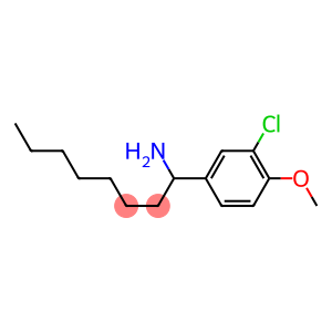 1-(3-chloro-4-methoxyphenyl)octan-1-amine