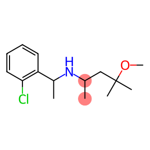 [1-(2-chlorophenyl)ethyl](4-methoxy-4-methylpentan-2-yl)amine