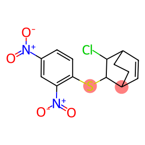 5-CHLORO-6-[(2,4-DINITROPHENYL)THIO]BICYCLO[2.2.2]OCT-2-ENE