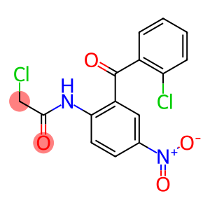 2-CHLORO-N-[2-(2-CHLOROBENZOYL)-4-NITROPHENYL]ACETAMIDE