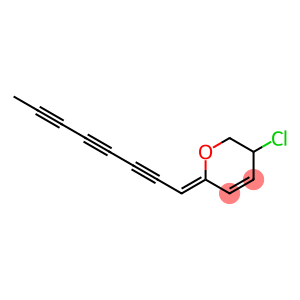 5-Chloro-2-(octa-2,4,6-triynylidene)-5,6-dihydro-2H-pyran