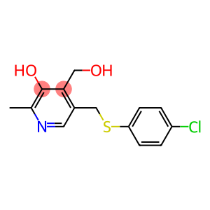 5-{[(4-chlorophenyl)thio]methyl}-4-(hydroxymethyl)-2-methylpyridin-3-ol