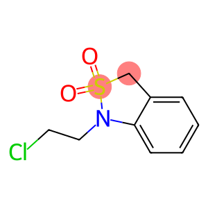 1-(2-CHLOROETHYL)-1,3-DIHYDRO-2,1-BENZISOTHIAZOLE 2,2-DIOXIDE