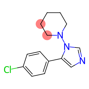 1-[5-(4-chlorophenyl)-1H-imidazol-1-yl]piperidine