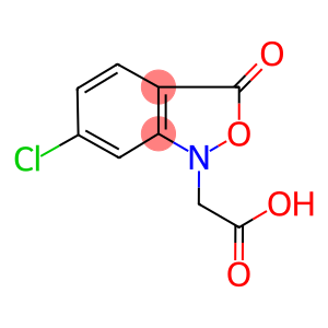 (6-CHLORO-3-OXO-2,1-BENZISOXAZOL-1(3H)-YL)ACETIC ACID