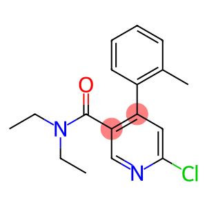 6-CHLORO-N,N-DIETHYL-4-O-TOLYL-NICOTIN-AMIDE