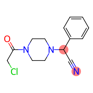 [4-(CHLOROACETYL)PIPERAZIN-1-YL](PHENYL)ACETONITRILE