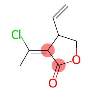 3-[1-CHLORO-ETH-(E)-YLIDENE]-4-VINYL-DIHYDRO-FURAN-2-ONE