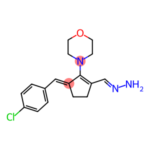 [3-(4-CHLORO-BENZYLIDENE)-2-MORPHOLIN-4-YL-CYCLOPENT-1-ENYLMETHYLENE]-HYDRAZINE