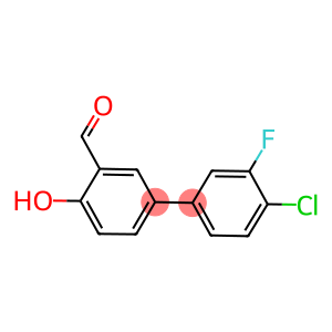 4'-CHLORO-3'-FLUORO-4-HYDROXY[1,1'-BIPHENYL]-3- CARBALDEHYDE