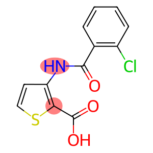 3-[(2-CHLOROBENZOYL)AMINO]-2-THIOPHENECARBOXYLIC ACID