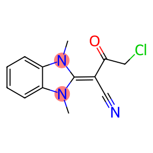 4-CHLORO-2-(1,3-DIMETHYL-1,3-DIHYDRO-2H-BENZIMIDAZOL-2-YLIDENE)-3-OXOBUTANENITRILE