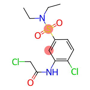 2-CHLORO-N-(2-CHLORO-5-DIETHYLSULFAMOYL-PHENYL)-ACETAMIDE