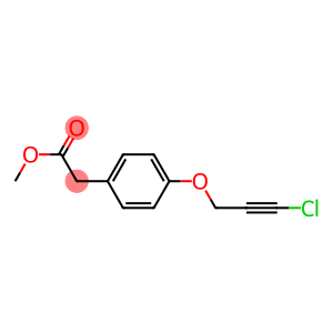 [4-(3-CHLORO-PROP-2-YNYLOXY)-PHENYL]-ACETIC ACID METHYL ESTER