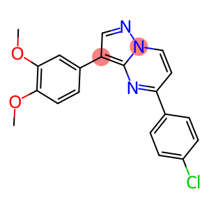 4-[5-(4-CHLOROPHENYL)PYRAZOLO[1,5-A]PYRIMIDIN-3-YL]-2-METHOXYPHENYL METHYL ETHER