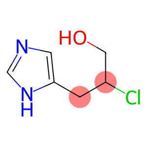 2-chloro-3-(5-imidazolyl)propanol