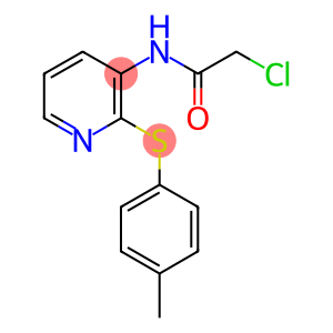 2-CHLORO-N-(2-[(4-METHYLPHENYL)THIO]PYRIDIN-3-YL)ACETAMIDE