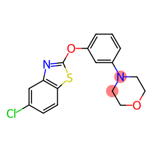 4-{3-[(5-chloro-1,3-benzothiazol-2-yl)oxy]phenyl}morpholine