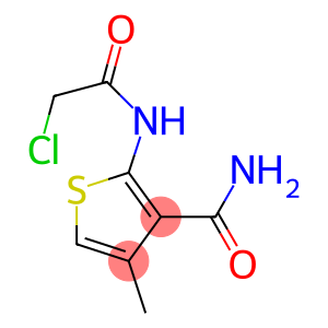 2-[(2-chloroacetyl)amino]-4-methylthiophene-3-carboxamide