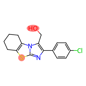 [2-(4-chlorophenyl)-5,6,7,8-tetrahydroimidazo[2,1-b][1,3]benzothiazol-3-yl]methanol