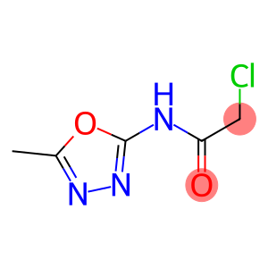 2-chloro-N-(5-methyl-1,3,4-oxadiazol-2-yl)acetamide